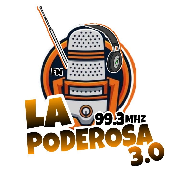 Logo de radio la poderosa 3.0